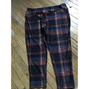 Terra & Sky TS Plaid Printed Pants 3XL New